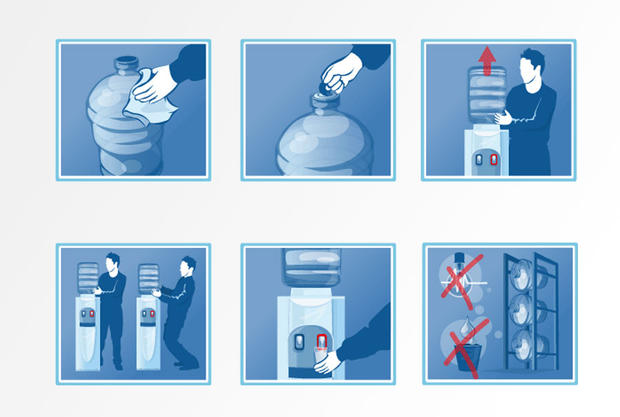 меры предосторожности при работе с кулером - водонагревателем бытовым