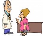 Бабуля на приеме у врача